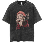 Kento Nanami JJK Anime Vintage Graphic T-Shirt