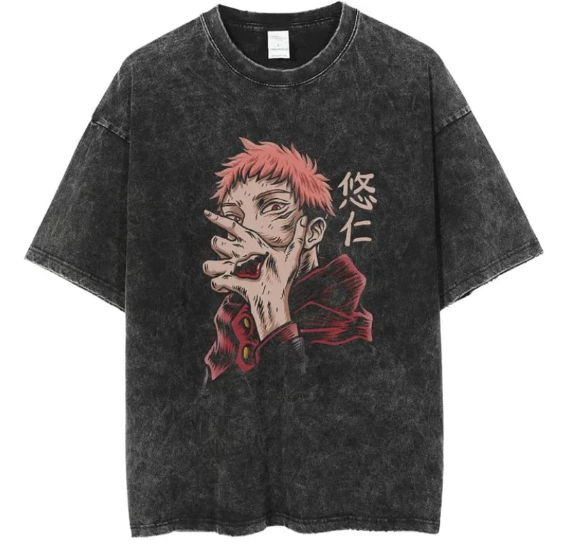 Satoru Gojo "The Honored One" Anime Vintage Graphic T-Shirt